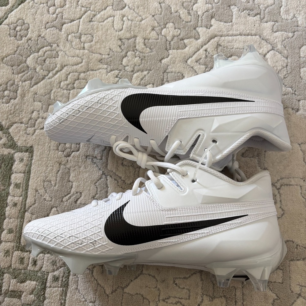 Nike Vapor Edge Elite 360 2 TB FD5713-100 Mens US 11 Football Cleats White Black - Picture 3 of 7